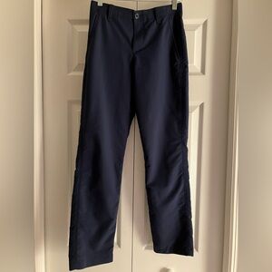 Navy Blue Under Armor pants youth 14